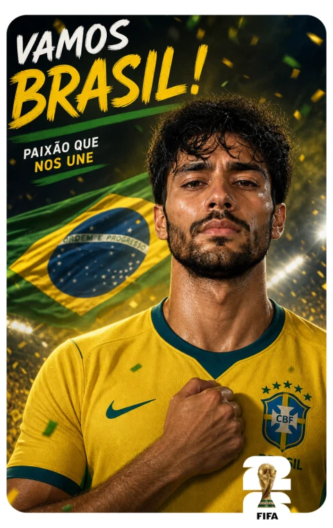 Brazil World Cup poster